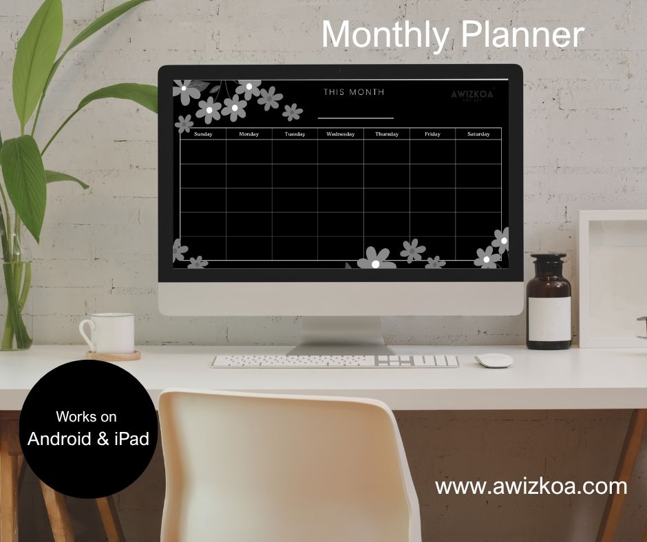 Premium Digital Planner |Stylish Planning System