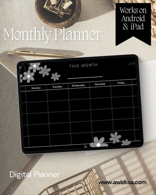 Premium Digital Planner |Stylish Planning System