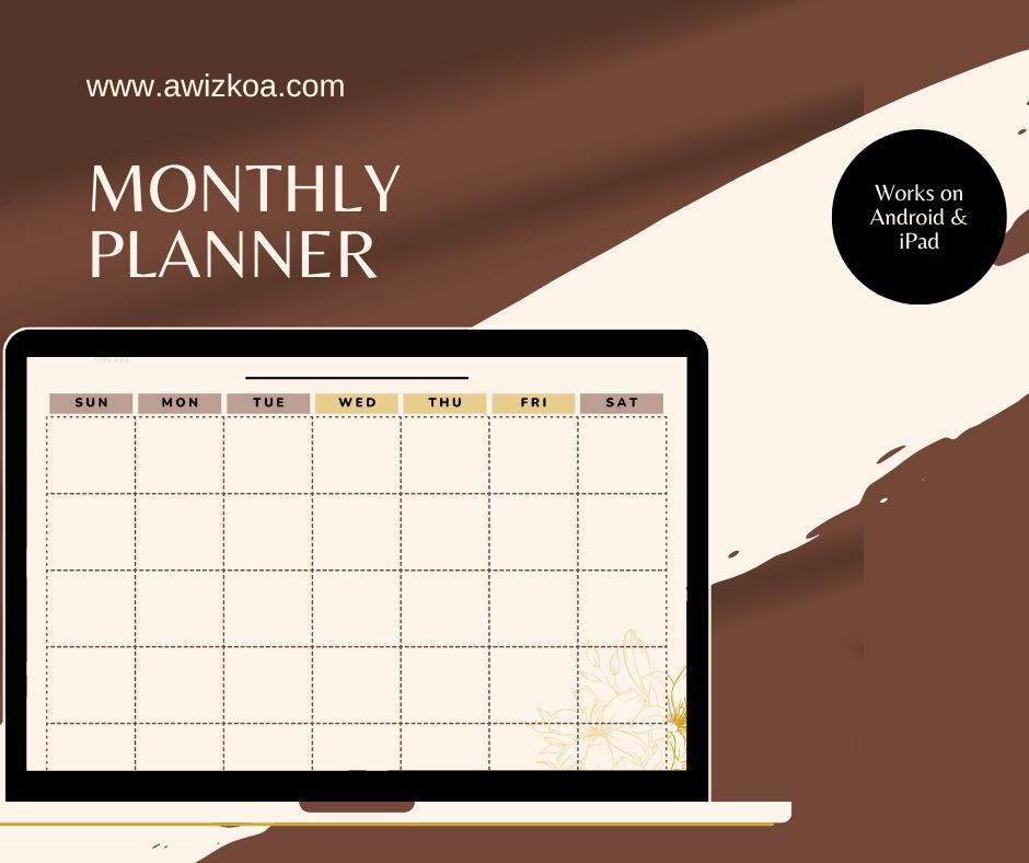 Premium Digital Planner |Stylish Planning System